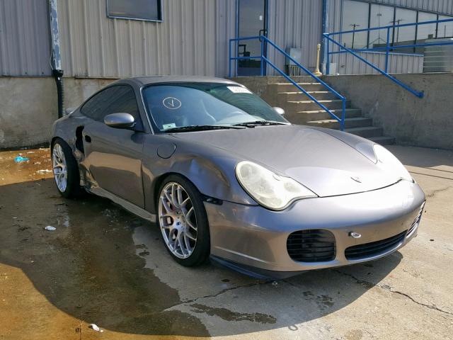 WP0AB29912S686018 - 2002 PORSCHE 911 TURBO GRAY photo 1