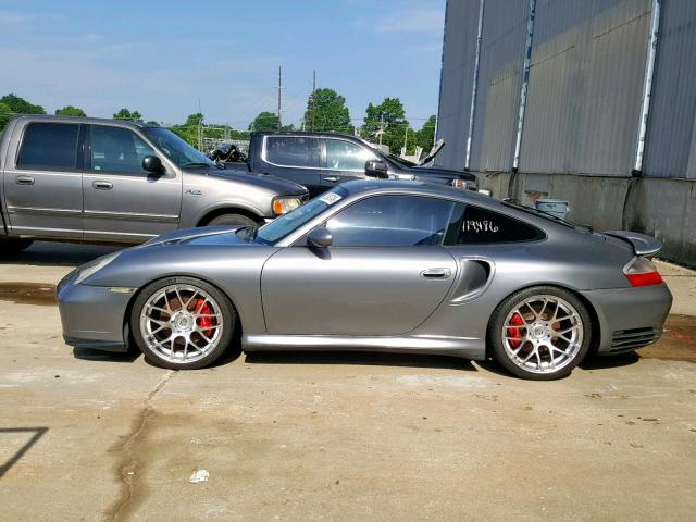 WP0AB29912S686018 - 2002 PORSCHE 911 TURBO GRAY photo 8