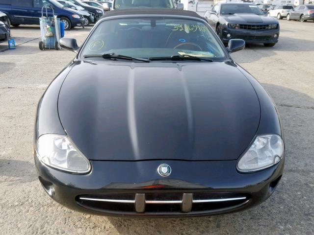 SAJJA42C4YNA02319 - 2000 JAGUAR XK8 BLACK photo 9