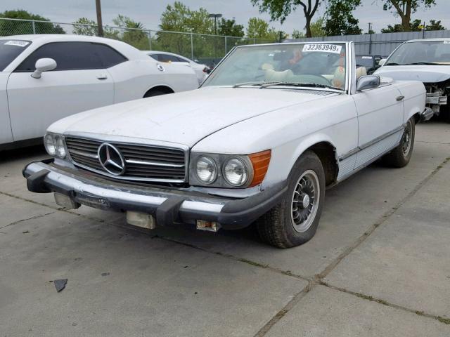 10704412024848 - 1975 MERCEDES-BENZ SL 450 WHITE photo 2