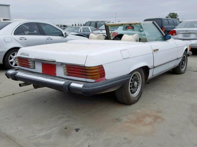 10704412024848 - 1975 MERCEDES-BENZ SL 450 WHITE photo 4