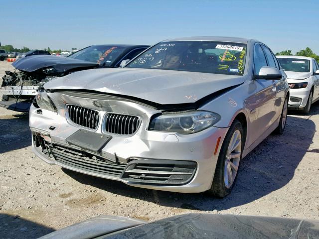 WBA5B3C55ED531121 - 2014 BMW 535 XI SILVER photo 2