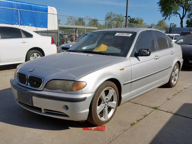 WBAEV53484KM38176 - 2004 BMW 330 I SILVER photo 2