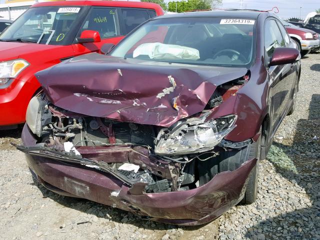 JTKDE177650036593 - 2005 TOYOTA SCION TC MAROON photo 2