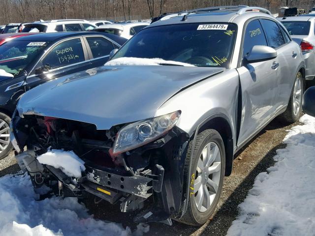 JNRAS08W05X211138 - 2005 INFINITI FX35 SILVER photo 2