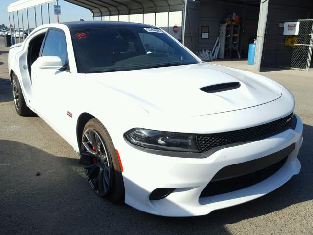 2C3CDXEJ5GH339844 - 2016 DODGE CHARGER SR WHITE photo 1