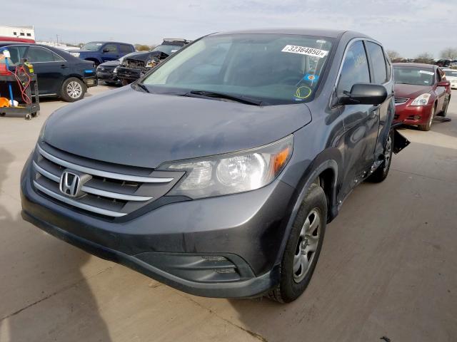 5J6RM3H39DL031306 - 2013 HONDA CR-V LX  photo 2