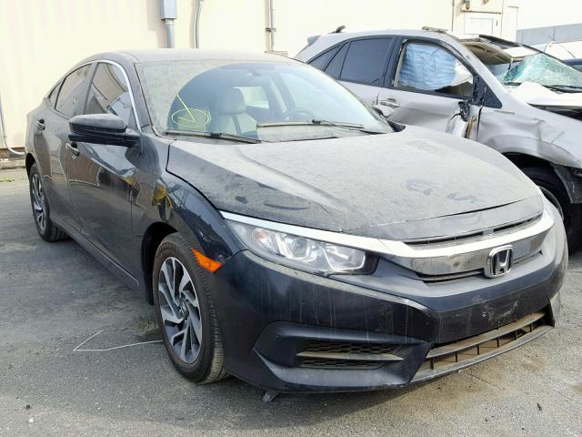 19XFC2F7XGE222757 - 2016 HONDA CIVIC EX BLACK photo 1