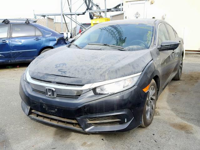19XFC2F7XGE222757 - 2016 HONDA CIVIC EX BLACK photo 2
