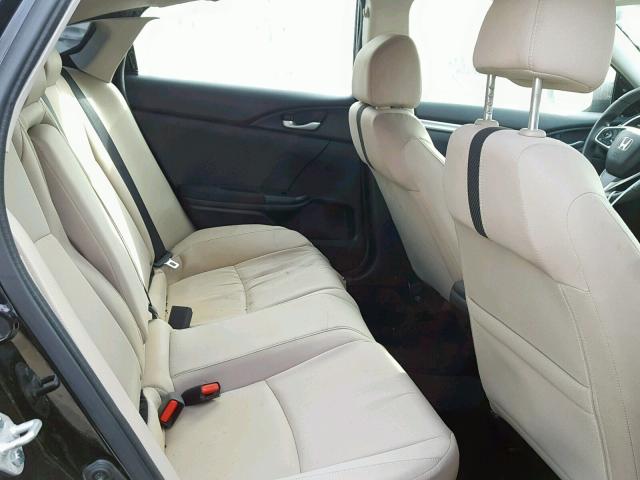 19XFC2F7XGE222757 - 2016 HONDA CIVIC EX BLACK photo 6