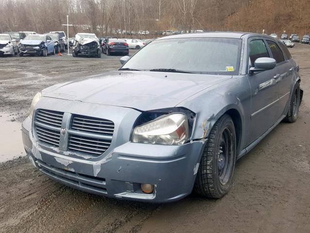 2D4FV47V77H620163 - 2007 DODGE MAGNUM SXT GRAY photo 2