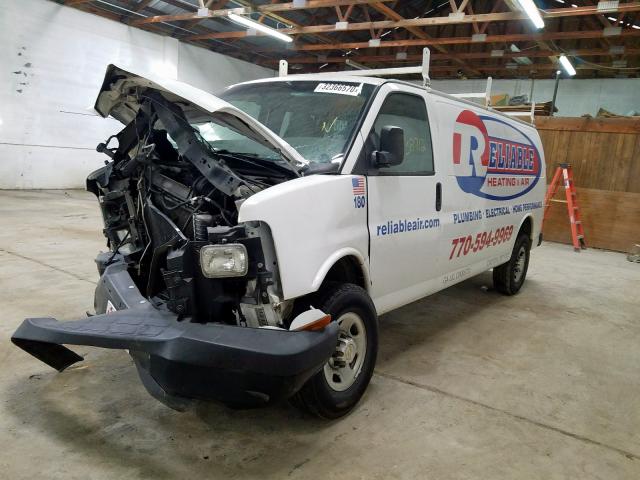 1GCZGUBG3E1124625 - 2014 CHEVROLET EXPRESS G3500  photo 2