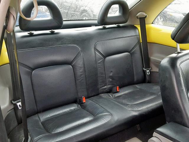 3VWDD21C3YM455246 - 2000 VOLKSWAGEN NEW BEETLE Sarı foto 6