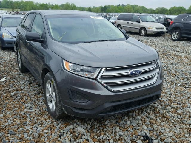 2FMPK3G98GBB15030 - 2016 FORD EDGE SE GRAY photo 1