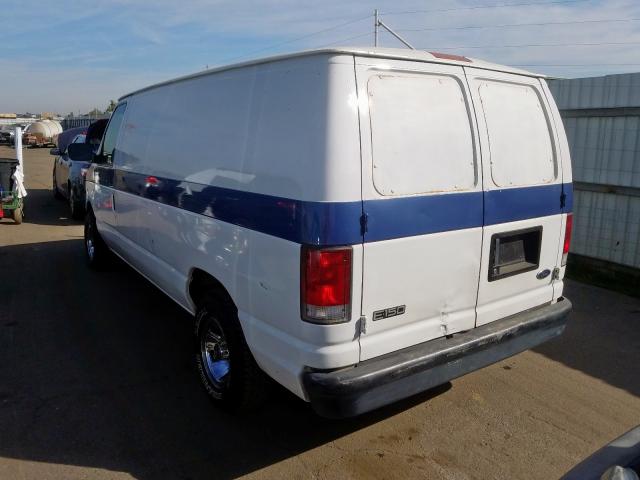 1FTRE1427YHB10423 - 2000 FORD ECONOLINE E150 VAN  photo 3