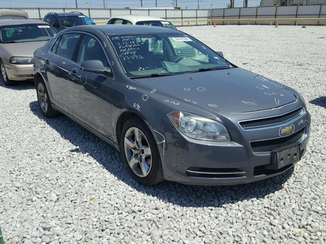 1G1ZH57B89F113458 - 2009 CHEVROLET MALIBU 1LT ნაცრისფერი ფოტო 1