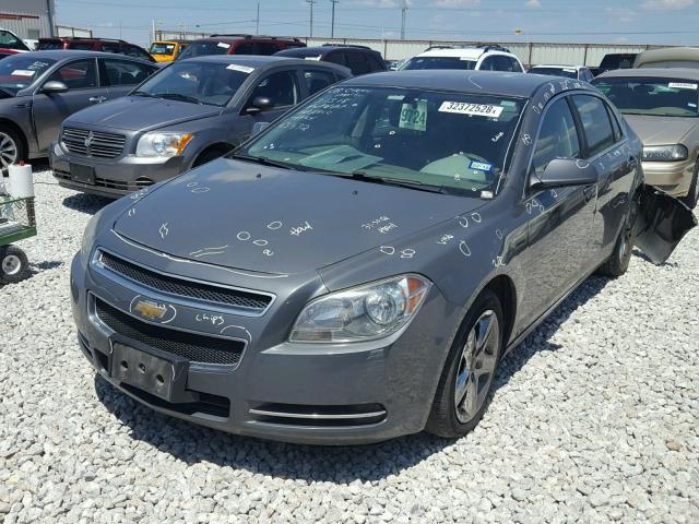 1G1ZH57B89F113458 - 2009 CHEVROLET MALIBU 1LT ნაცრისფერი ფოტო 2