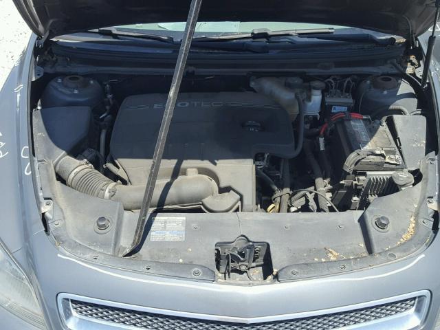 1G1ZH57B89F113458 - 2009 CHEVROLET MALIBU 1LT ნაცრისფერი ფოტო 7