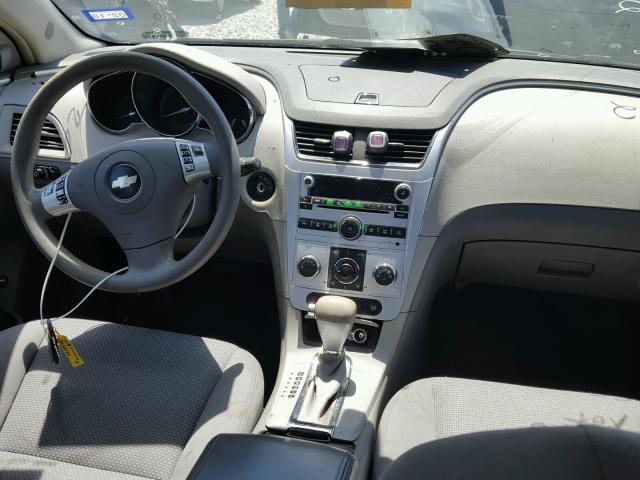 1G1ZH57B89F113458 - 2009 CHEVROLET MALIBU 1LT ნაცრისფერი ფოტო 9