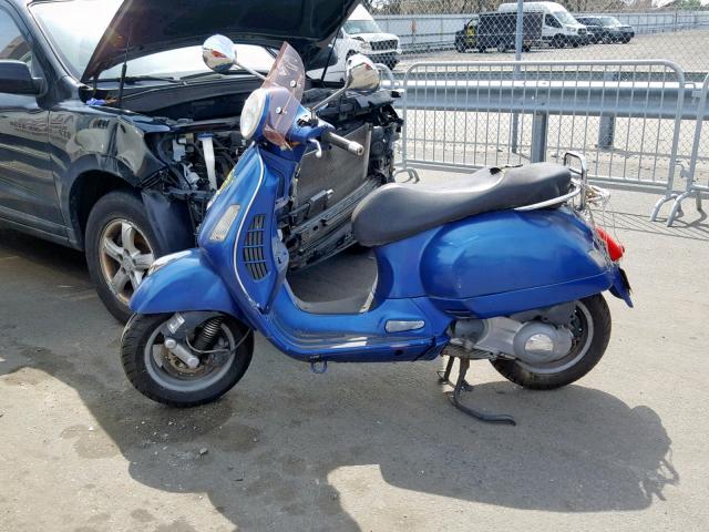 ZAPM459L985007235 - 2008 VESPA GTS 250 GRAY photo 1