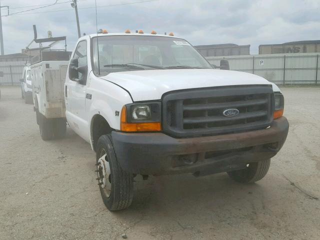 1FDXF46S8YED51374 - 2000 FORD F450 SUPER WHITE photo 1