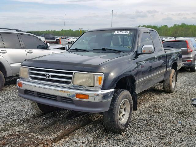 JT4UN22D4V0042242 - 1997 TOYOTA T100 XTRAC BLACK photo 2