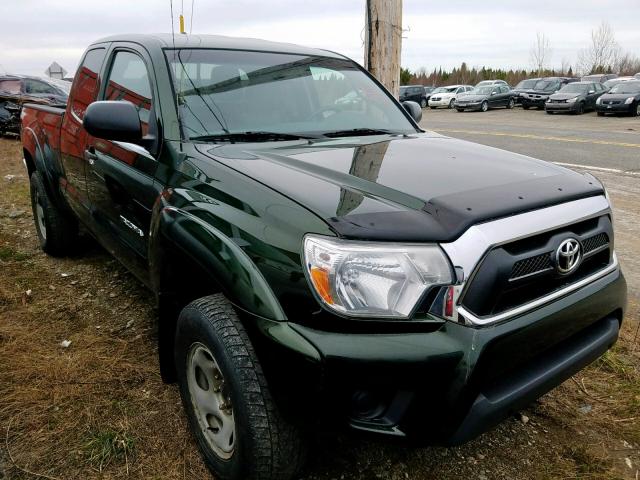 5TFUU4EN3CX032163 - 2012 TOYOTA TACOMA GREEN photo 1