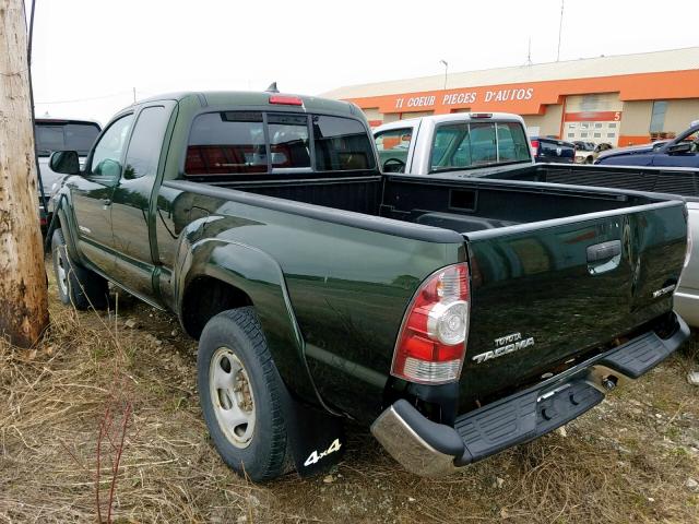 5TFUU4EN3CX032163 - 2012 TOYOTA TACOMA GREEN photo 3