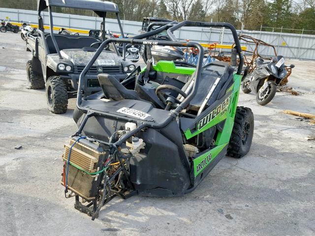 4UF14MPV7ET312896 - 2014 ARCTIC CAT WILDCAT GREEN photo 2