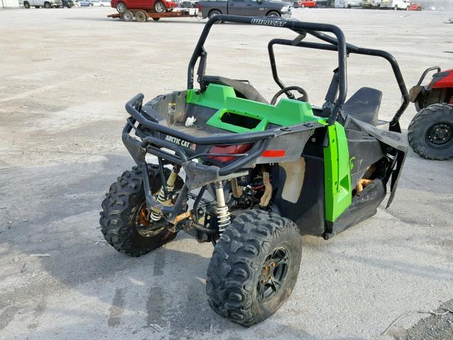 4UF14MPV7ET312896 - 2014 ARCTIC CAT WILDCAT GREEN photo 4