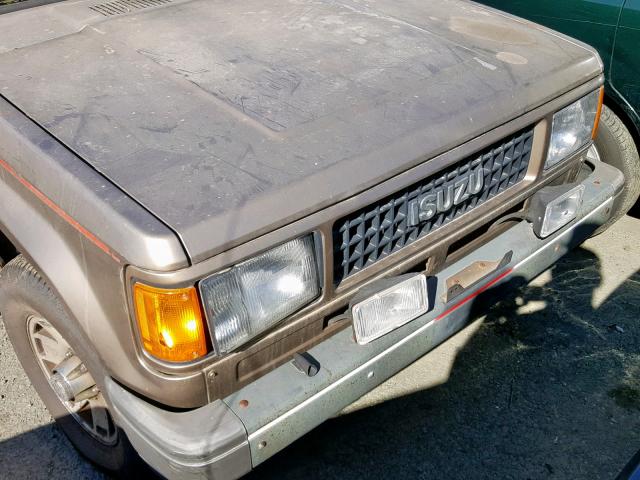 JAACH18E2J7805218 - 1988 ISUZU TROOPER II TAN photo 9