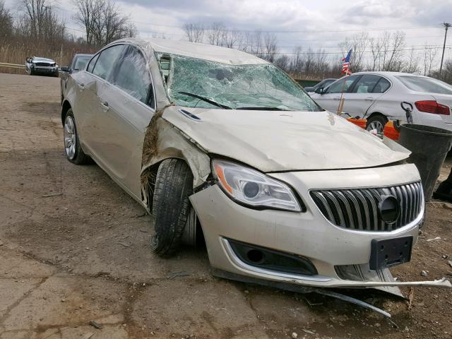 2G4GN5EX3F9140900 - 2015 BUICK REGAL PREM SILVER photo 1