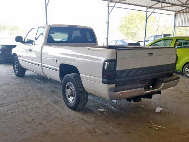 1B7KC2361XJ513810 - 1999 DODGE RAM 2500 WHITE photo 3