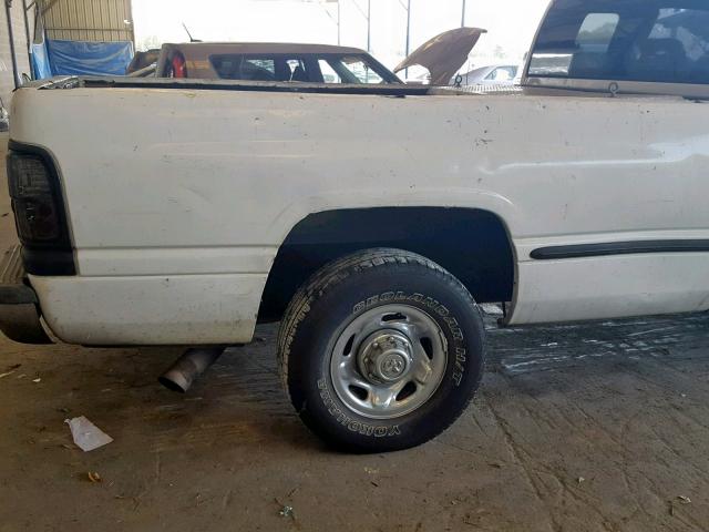 1B7KC2361XJ513810 - 1999 DODGE RAM 2500 WHITE photo 9