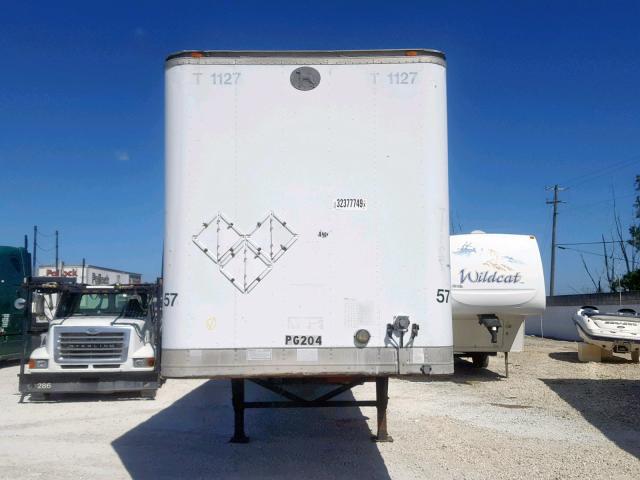 1GRAA902XLS097603 - 1990 GREAT DANE TRAILER TRAILER WHITE photo 2