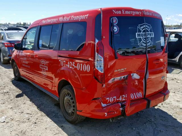 NM0GS9F70F1183353 - 2015 FORD TRANSIT CO RED photo 3