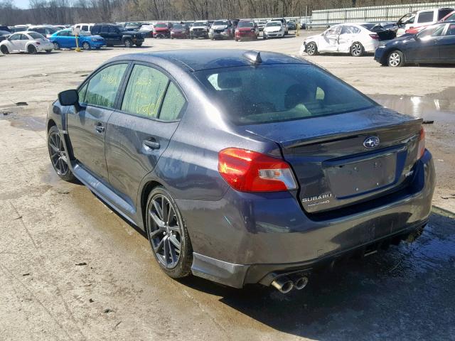 JF1VA1C60J9812054 - 2018 SUBARU WRX PREMIU GRAY photo 3