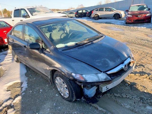 2HGFA1E2XAH001033 - 2010 HONDA CIVIC DX GRAY photo 1