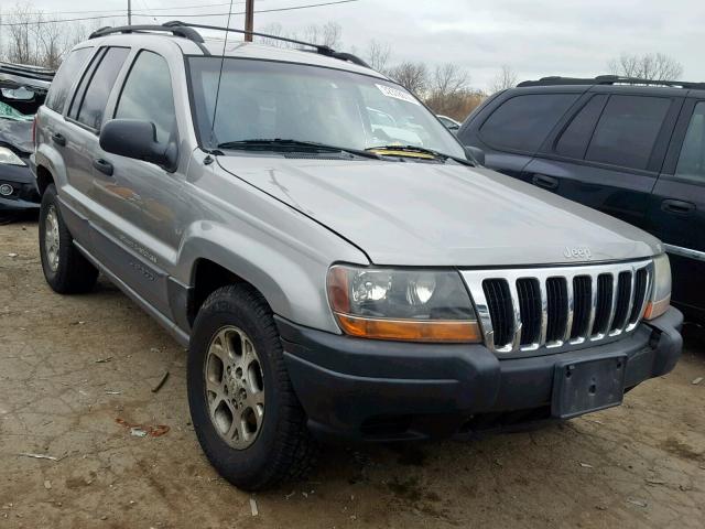 1J4GW48S81C505028 - 2001 JEEP GRAND CHER GRAY photo 1