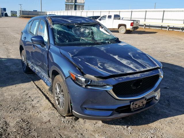 JM3KFBBL3H0108920 - 2017 MAZDA CX-5 SPORT BLUE photo 1