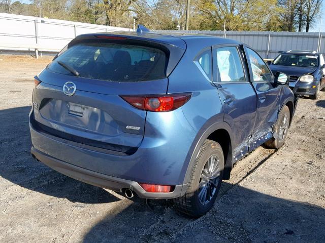 JM3KFBBL3H0108920 - 2017 MAZDA CX-5 SPORT BLUE photo 4