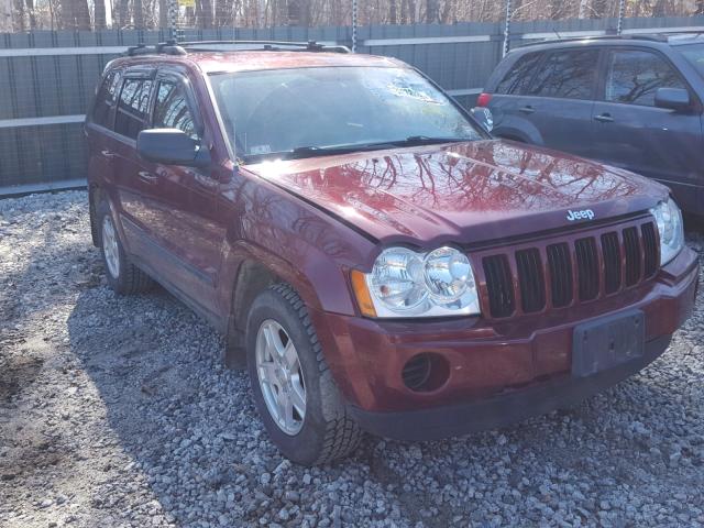 1J8GR48KX7C533525 - 2007 JEEP GRAND CHER MAROON photo 1