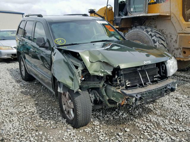 1J8GR48K87C512267 - 2007 JEEP GRAND CHER GREEN photo 1