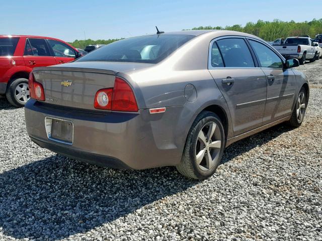 1G1ZC5E10BF264230 - 2011 CHEVROLET MALIBU 1LT GRAY photo 4