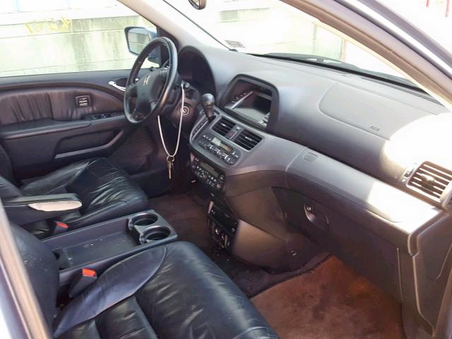 5FNRL38875B036903 - 2005 HONDA ODYSSEY TO BLUE photo 5