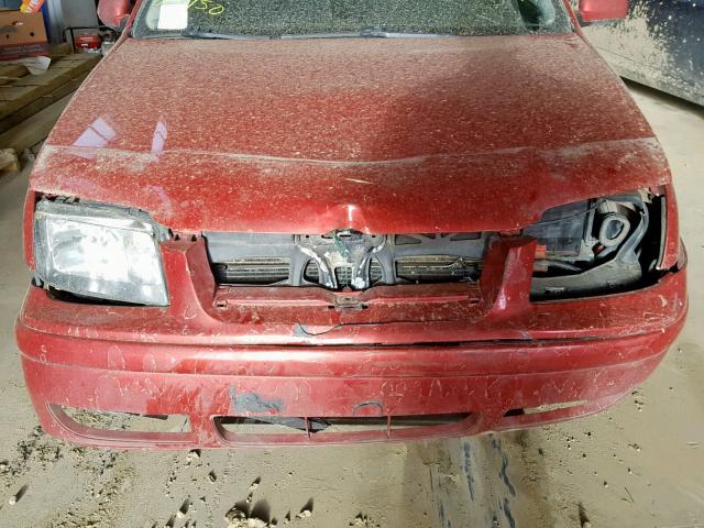 WVWSR61J36W008124 - 2006 VOLKSWAGEN JETTA GLS RED photo 9