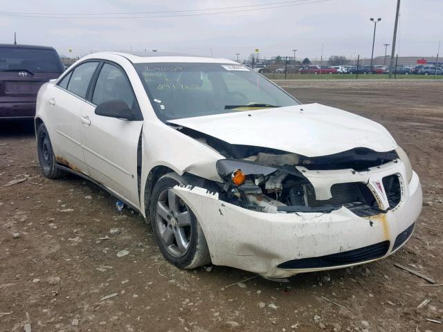 1G2ZH558164291769 - 2006 PONTIAC G6 GT WHITE photo 1