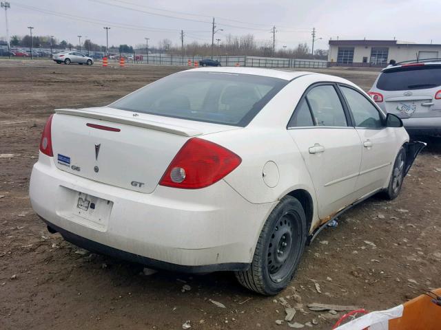 1G2ZH558164291769 - 2006 PONTIAC G6 GT WHITE photo 4