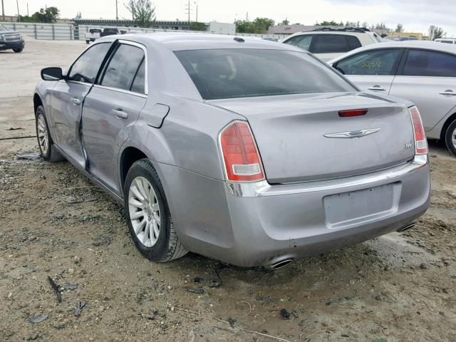 2C3CCAAG3EH358092 - 2014 CHRYSLER 300 GRAY photo 3