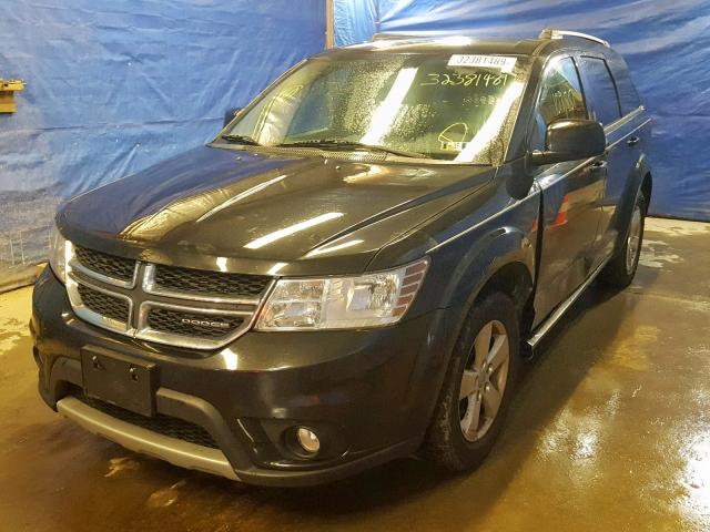 3D4PG1FG3BT546224 - 2011 DODGE JOURNEY MA BLACK photo 2